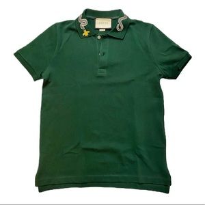 Gucci Snake Green Polo